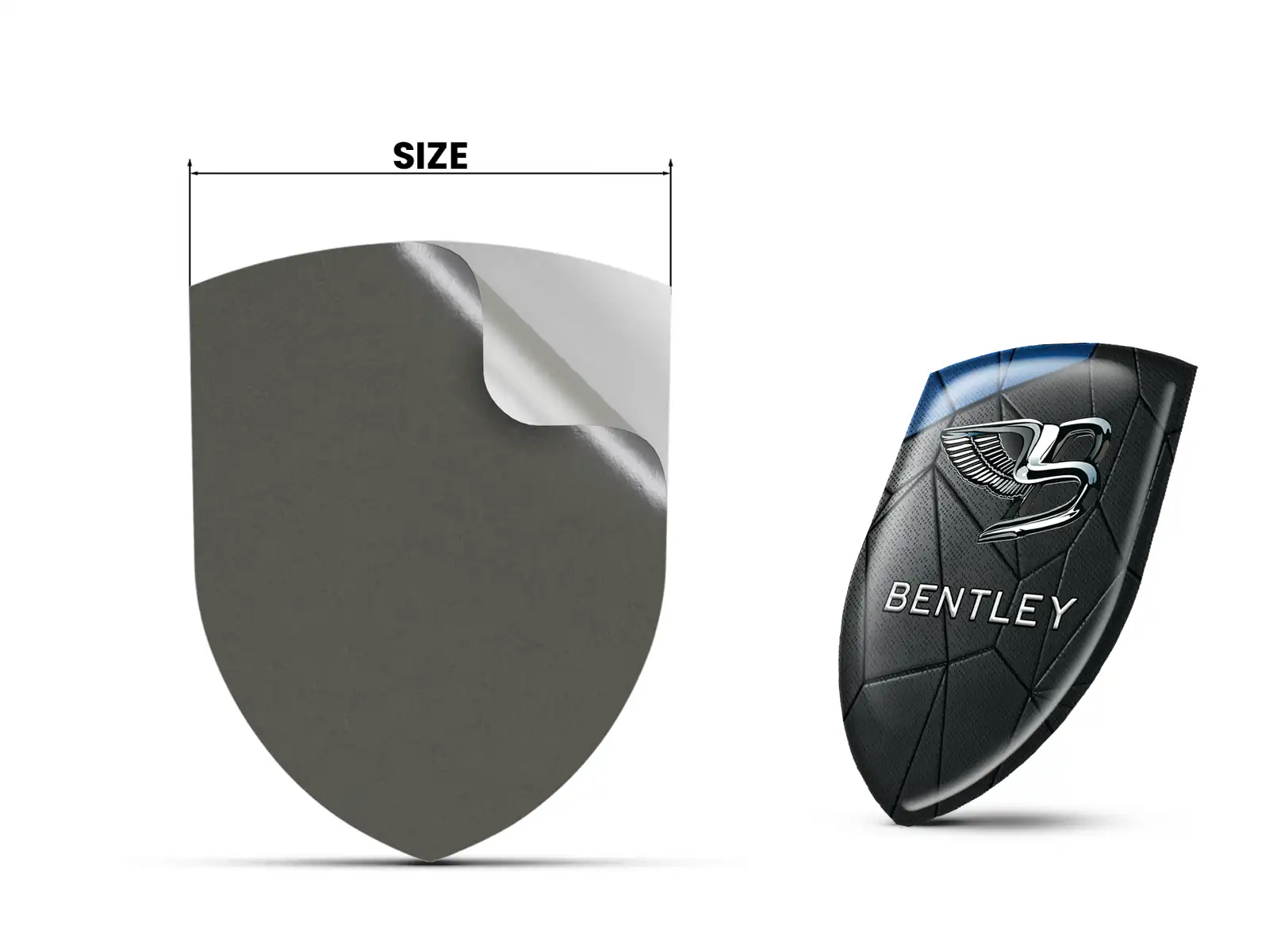 Bentley Pegatina En Relieve Máximo Duradero Estilo Pro Rendimiento